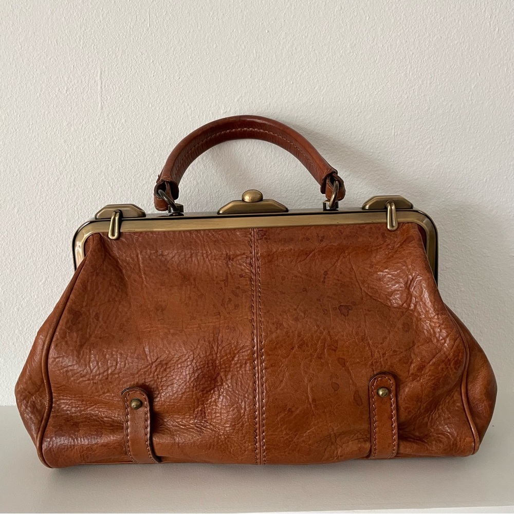 Leather Satchel Doctor Bag - Picture 3 of 12